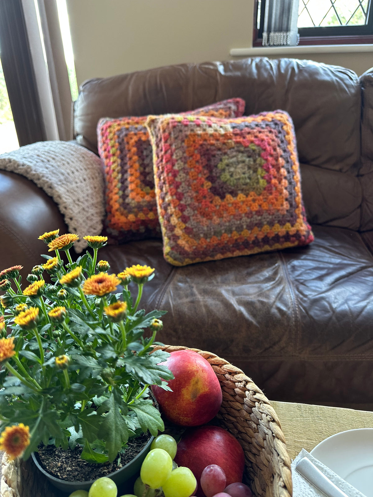 HandLoved Autumnal Cushions